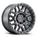 Aluminum Wheels 16x8 Krank 953B Satin Black Raceline Wheels