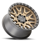 Aluminum Wheels 16x8 Krank 953BZ Satin Bronze Raceline Wheels