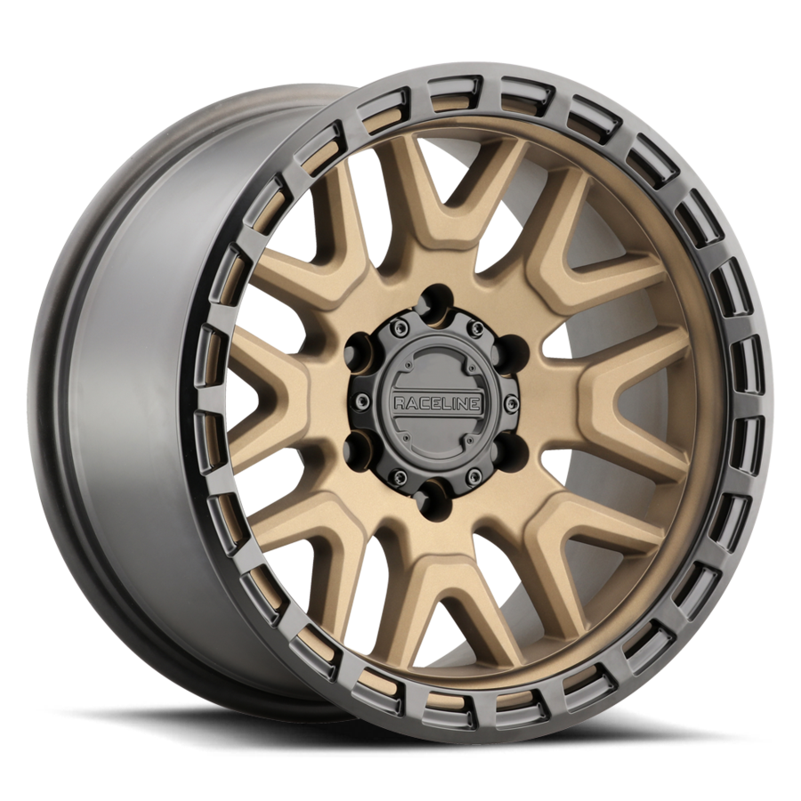 Aluminum Wheels 17x8.5 Krank 953BZ Satin Bronze Raceline Wheels