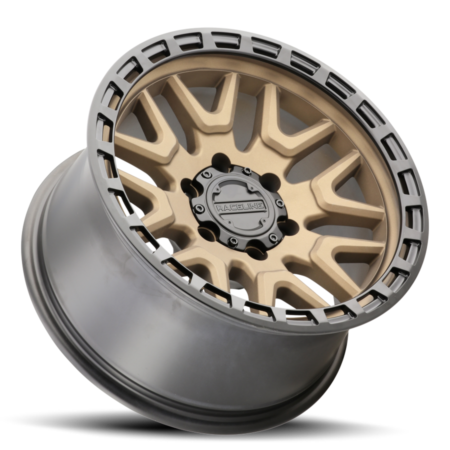 Aluminum Wheels 17x8.5 Krank 953BZ Satin Bronze Raceline Wheels