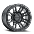 Aluminum Wheels 17x8 Compass 956B Satin Black Raceline Wheels