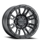 Aluminum Wheels 17x8 Compass 956B Satin Black Raceline Wheels