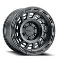 Aluminum Wheels 17x8.5 Halo 957B Satin Black Raceline Wheels