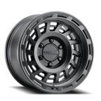 Aluminum Wheels 17x8.5 Halo 957B Satin Black Raceline Wheels