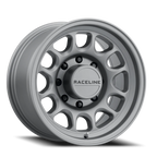 Aluminum Wheels 17x9 Rogue 958T Titanium Gray Raceline Wheels