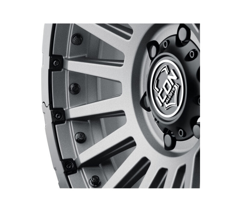 ICON Alloys Recon Pro Satin Charcoal - 18x9 / 6x5.5 / 25mm 6in BS