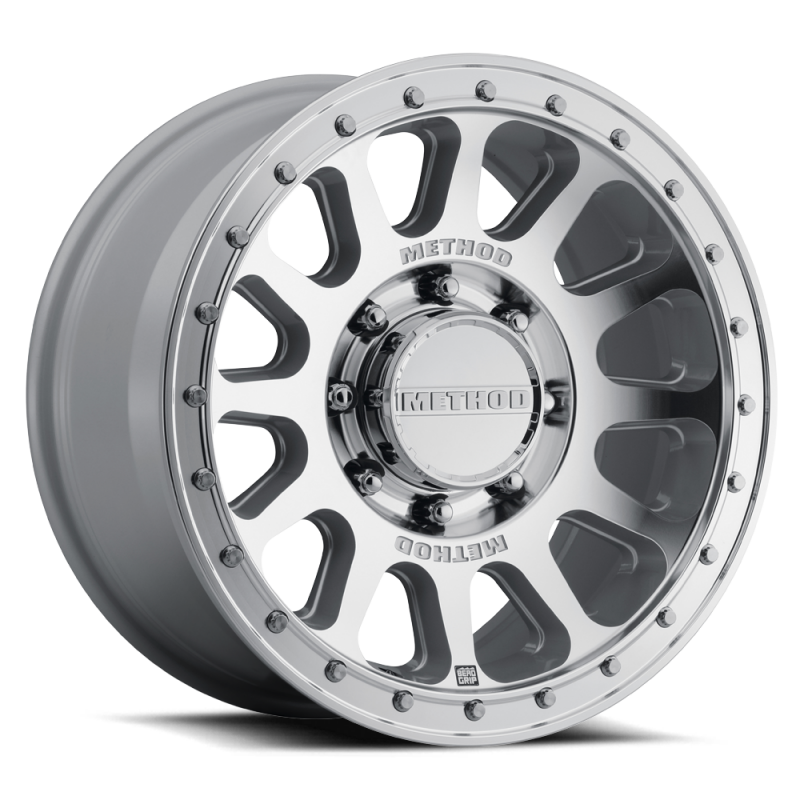 Method MR709 HD Bead Grip 18x 9in / ET12 / 8x6.5 BP / 121.3mm Bore - Machined Wheel