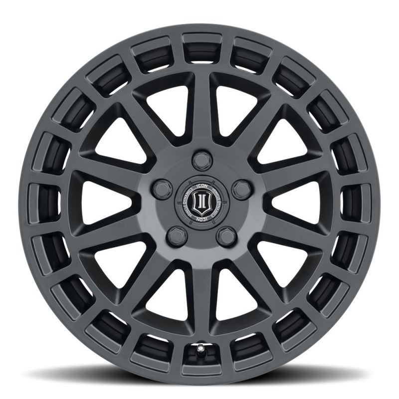 ICON Journey 17x8 5x4.5 38mm Offset 6in BS Satin Black Wheel-LTW Motorsports