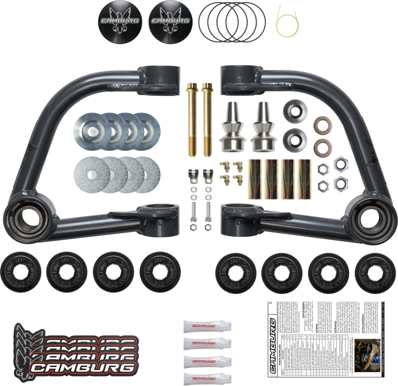 Camburg Ford Ranger 2WD/4WD 19-23 1.25in Performance Uniball Upper Arms (w/ covers)-LTW Motorsports