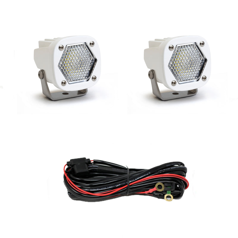 Baja Designs LED Light Pods S1 Work/Scene White Pair-LTW Motorsports