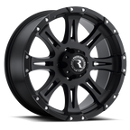 Aluminum Wheels 17x9 Raptor 981 Matte Black Raceline Wheels
