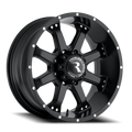 Aluminum Wheels 20x9 Assault 991B Satin Black Raceline Wheels