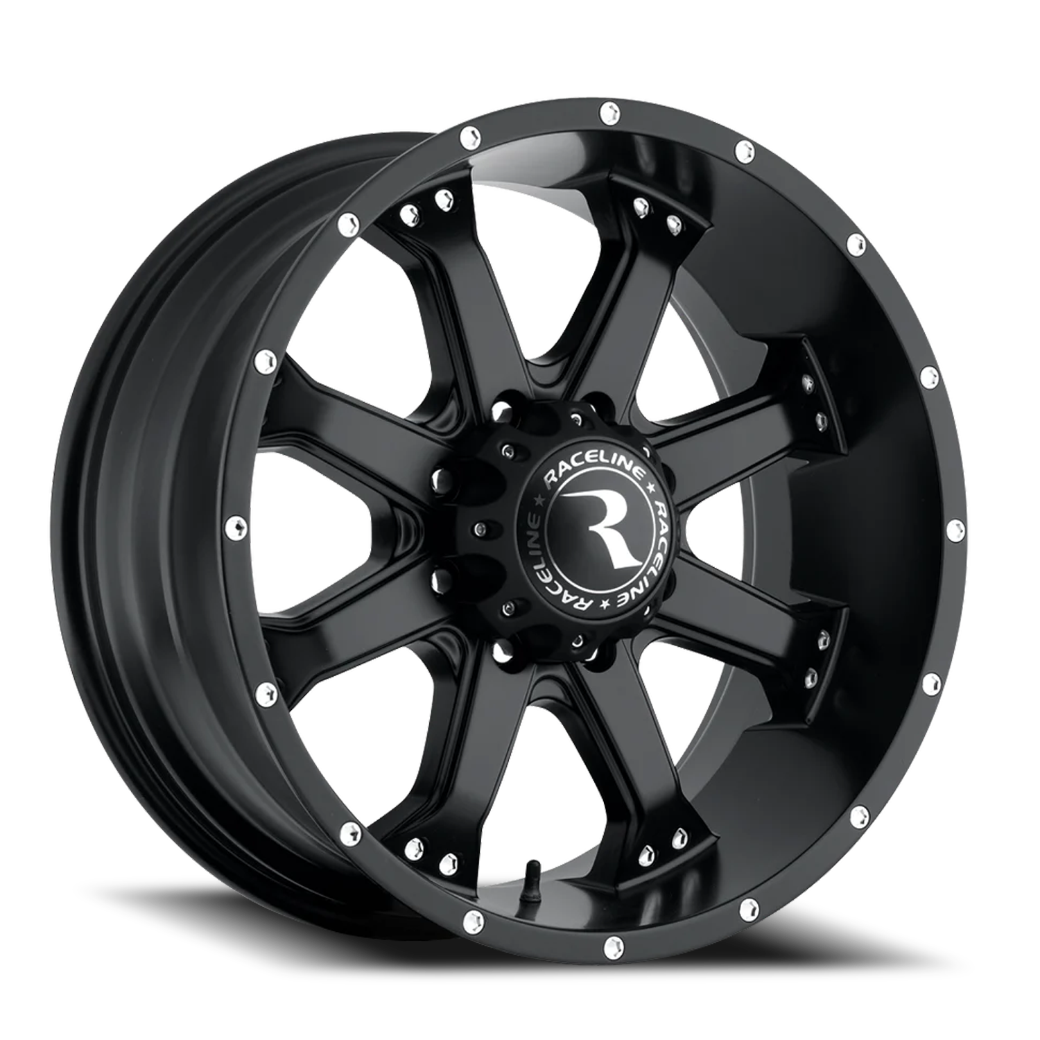 Aluminum Wheels 20x9 Assault 991B Satin Black Raceline Wheels