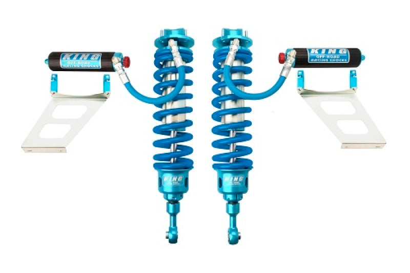 King Shocks 2007+ Toyota Tundra Front Stage 3 Race Kit 3.0 Dia Remote Res Coilover w/Adjuster (Pair)-LTW Motorsports