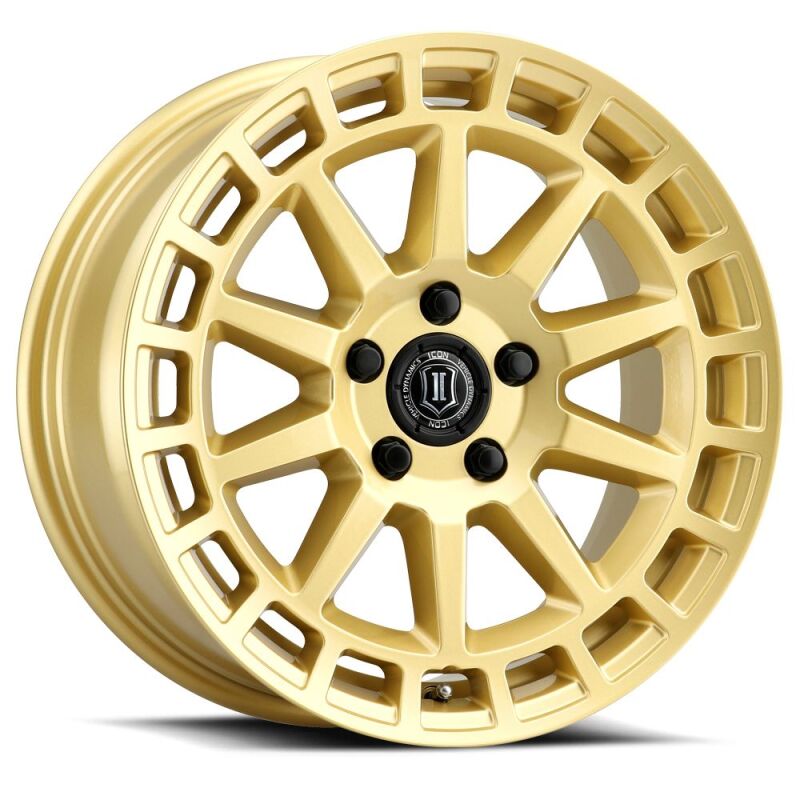 ICON Journey - 17x8 / 5x4.5 / +38mm / 6in BS - Gloss Gold Wheel-LTW Motorsports