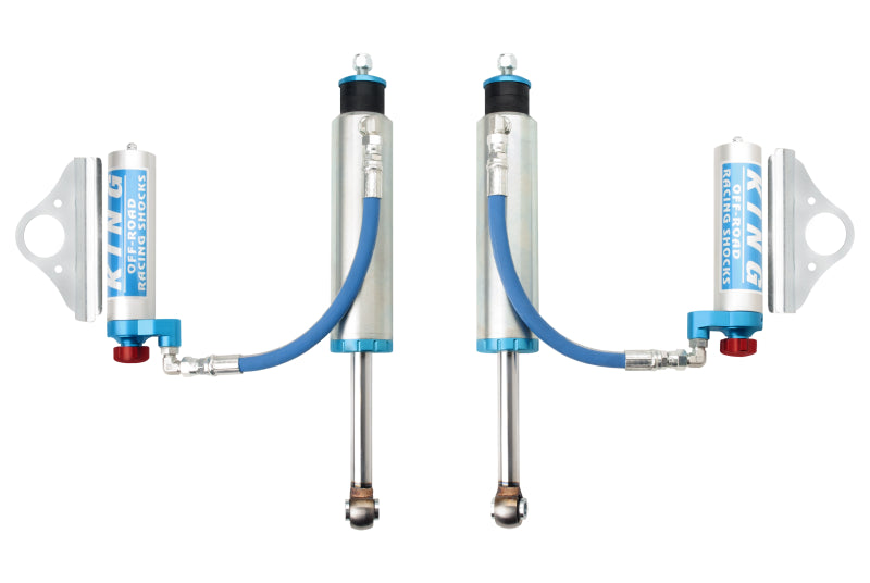 King Shocks 00-10 Chevrolet Silverado 2500/3500/HD Front 2.5 Dia Remote Res Shock w/Adjuster (Pair)-LTW Motorsports