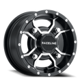 Aluminum Wheels 10x5 Mamba UTV A77 Machined Spokes Satin Black Raceline