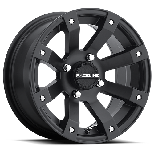 Aluminum Wheels 12x7 Scorpion UTV A79 Satin Black Raceline Wheels