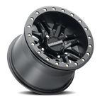 Aluminum Wheels 15x10 Ryno Beadlock UTV A91B Satin Black Machined Face Raceline Wheels