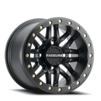 Aluminum Wheels 15x7 Ryno Beadlock UTV A91B Satin Black Machined Face Raceline Wheels