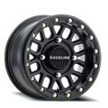 Aluminum Wheels 14x7 Podium Beadlock UTV A93B Satin Black Raceline Wheels