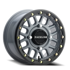 Aluminum Wheels 15x6 Podium Beadlock UTV A93SG Stealth Grey Raceline Wheels