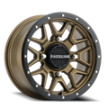Aluminum Wheels 14x7 Krank Simulated Beadlock UTV A94BZ Satin Bronze Raceline Wheels