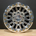 APEX / 17 X 8 FORGED WHEEL / 8 X 180 LUG / 0MM OFFSET / SIMULATED BEADLOCK