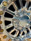 APEX / 17 X 8 FORGED WHEEL / 6 X 135 LUG / 0MM OFFSET / SIMULATED BEADLOCK