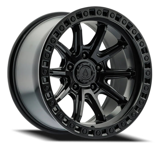 17x9 ARENA A103 MISSION SATIN BLACK Wheel 8x170 (+0mm)