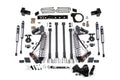 6 Inch Lift Kit w/ 4-Link FOX 2.5 Performance Elite Coil-Over Conversion Ford F250/F350 Super Duty 17-19 4WD Diesel Block Kit BDS Suspension
