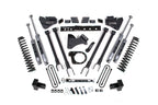 6 Inch Lift Kit 4-Link Conversion Ford F250/F350 Super Duty 17-19 4WD Diesel 5 Inch Block w/3 Leaf Main BDS Suspension