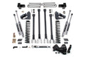 5 Inch Lift Kit w/ 4-Link Ford F250/F350 Super Duty 20-22 4WD Diesel 4 Inch Block BDS Suspension