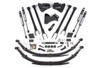 5 Inch Lift Kit w/ 4-Link Ford F250/F350 Super Duty 20-22 4WD Gas Leaf Springs BDS Suspension