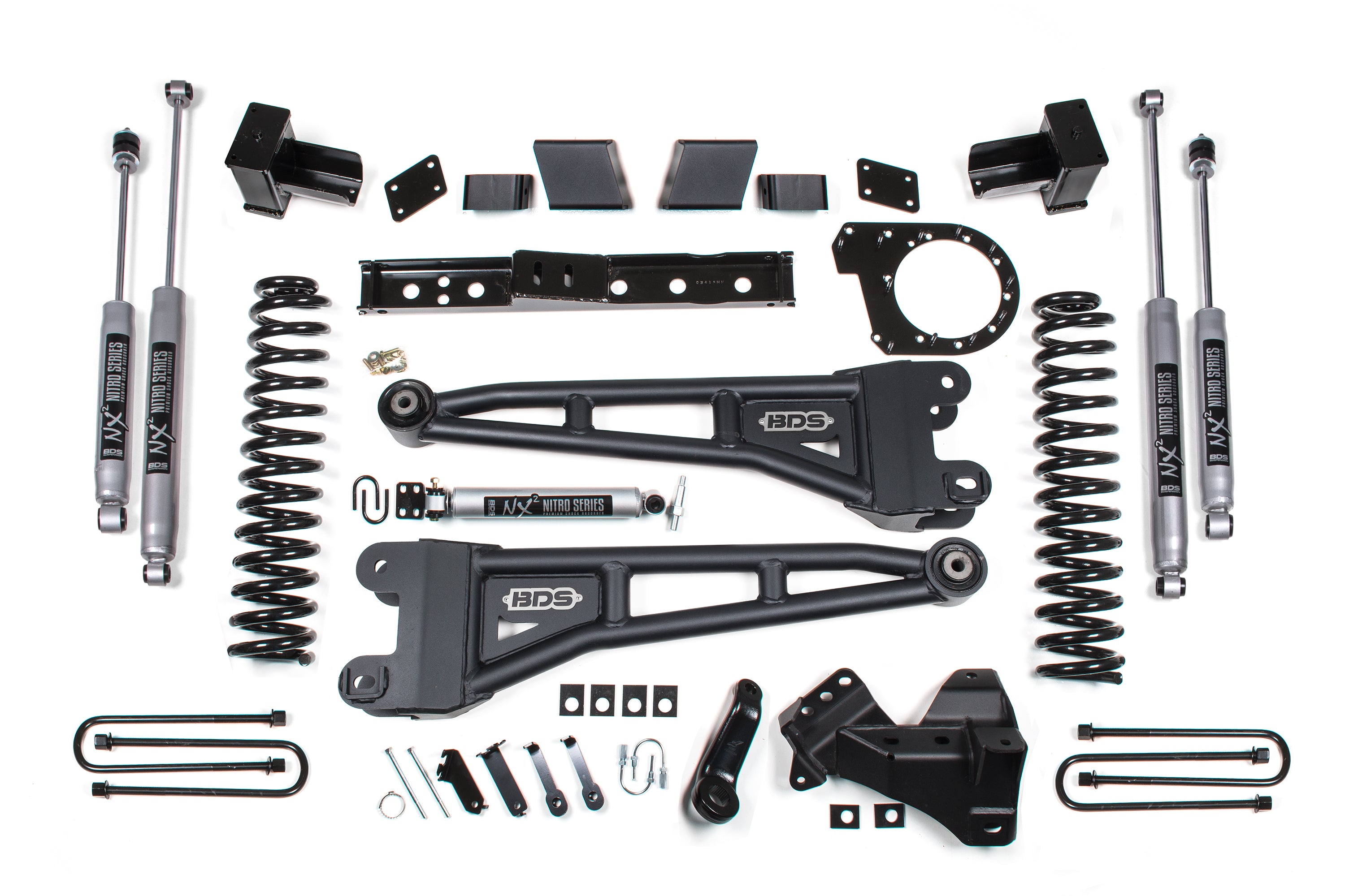 7 Inch Lift Kit w/ Radius Arm Ford F350 Super Duty DRW 20-22 4WD Diesel BDS Suspension