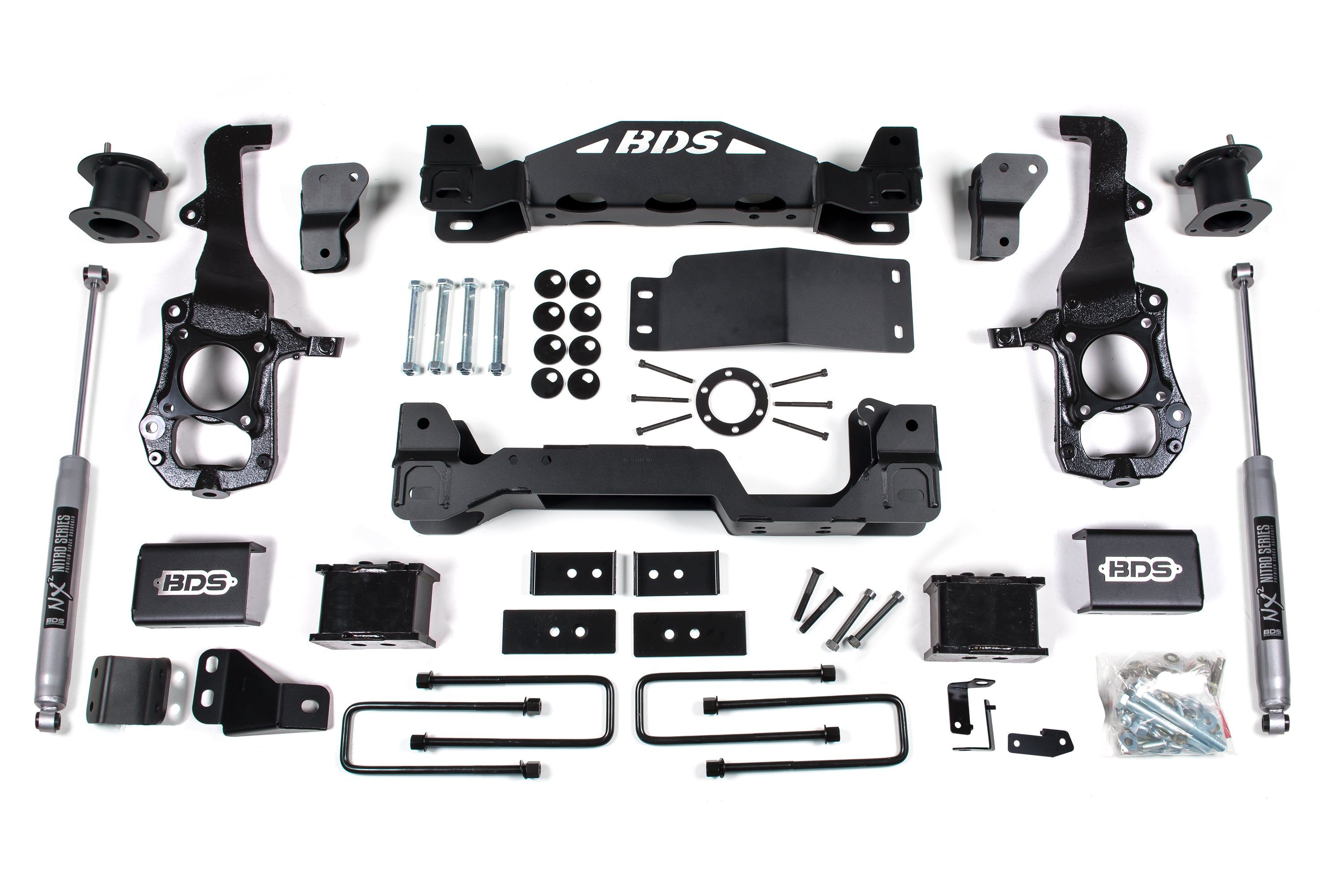 6 Inch Lift Kit Ford F150 21-24 4WD 4 Inch Block BDS Suspension