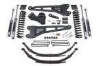 6 Inch Lift Kit w/ Radius Arm Ford F250/F350 Super Duty 11-16 4WD Diesel 3 Inch Rear Blocks BDS Suspension