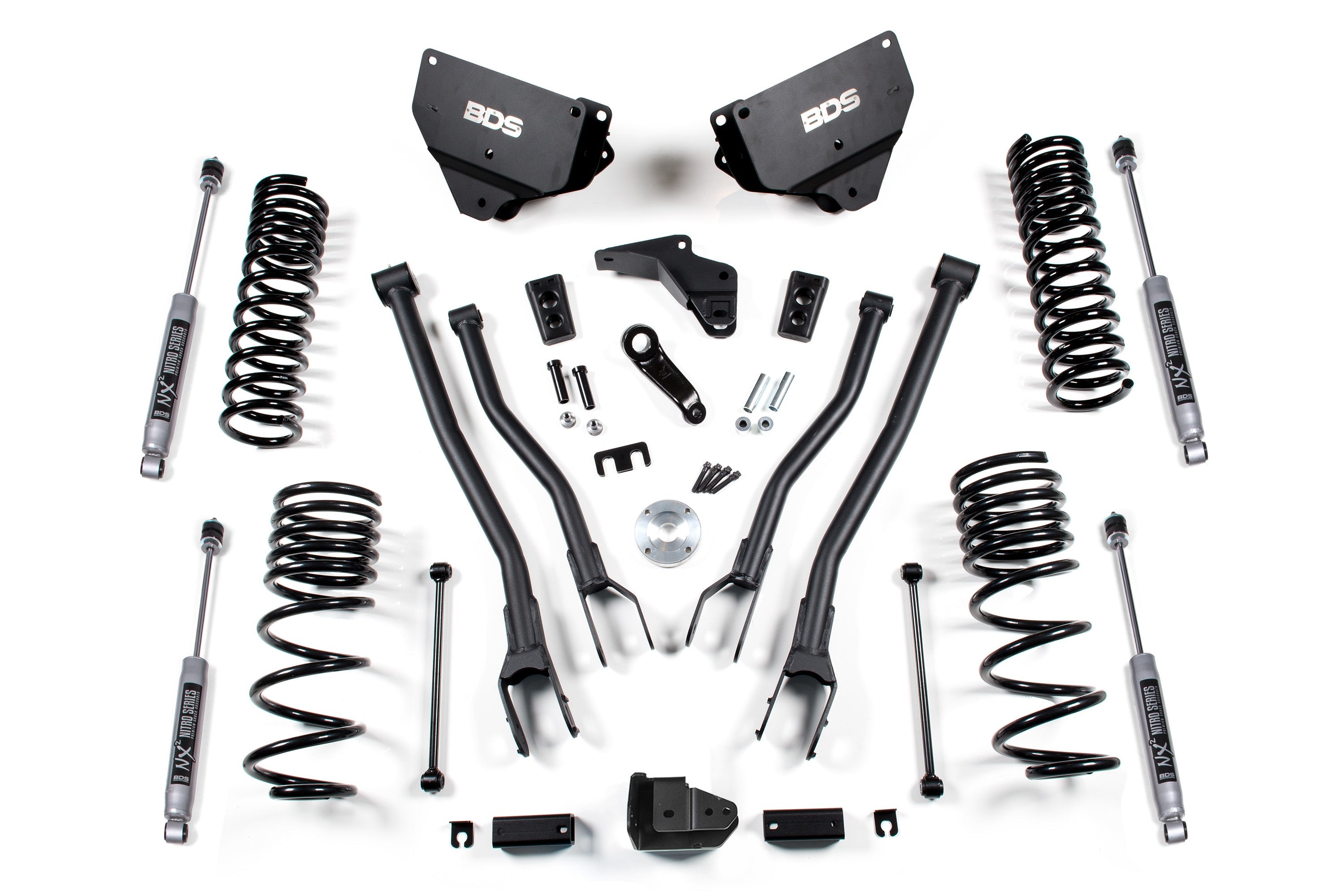 4 Inch Lift Kit w/ 4-Link Ram 2500 14-18 4WD Diesel BDS Suspension