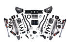 14-18 Ram 2500 4WD 4 Inch 4-Link Suspension Lift Kit, 2.5 Inch Rear, Coil Spring, Diesel - Fox 2.5 Performance Elite Series C/O Front, Fox 2.5 Performance Elite Series Rear BDS Suspension