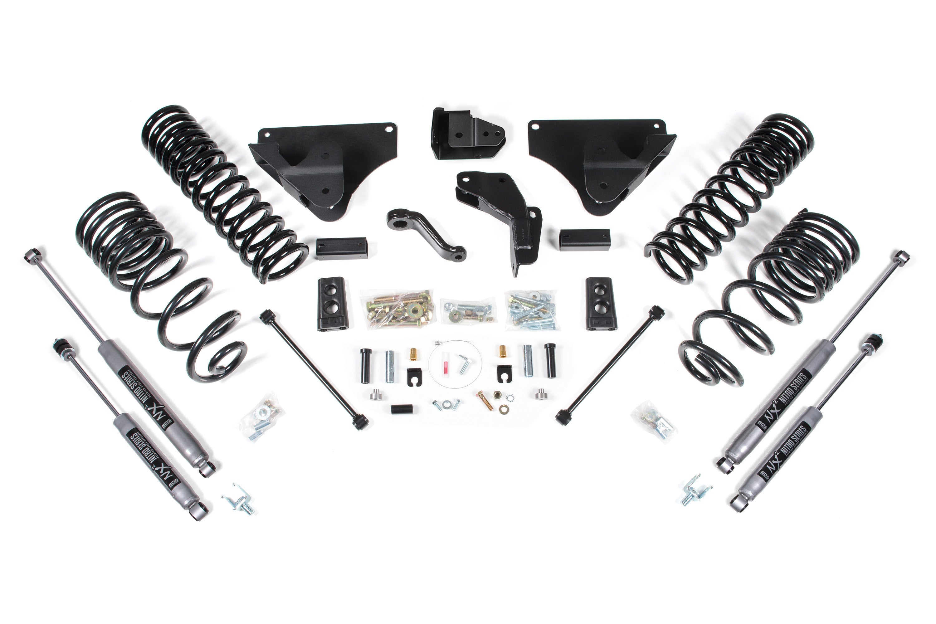 4 Inch Lift Kit Ram 2500 14-18 4WD Gas Rear Lift Coil Springs BDS Suspension
