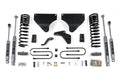 4 Inch Lift Kit Ram 3500 13-18 4WD Gas 3 Inch Block BDS Suspension