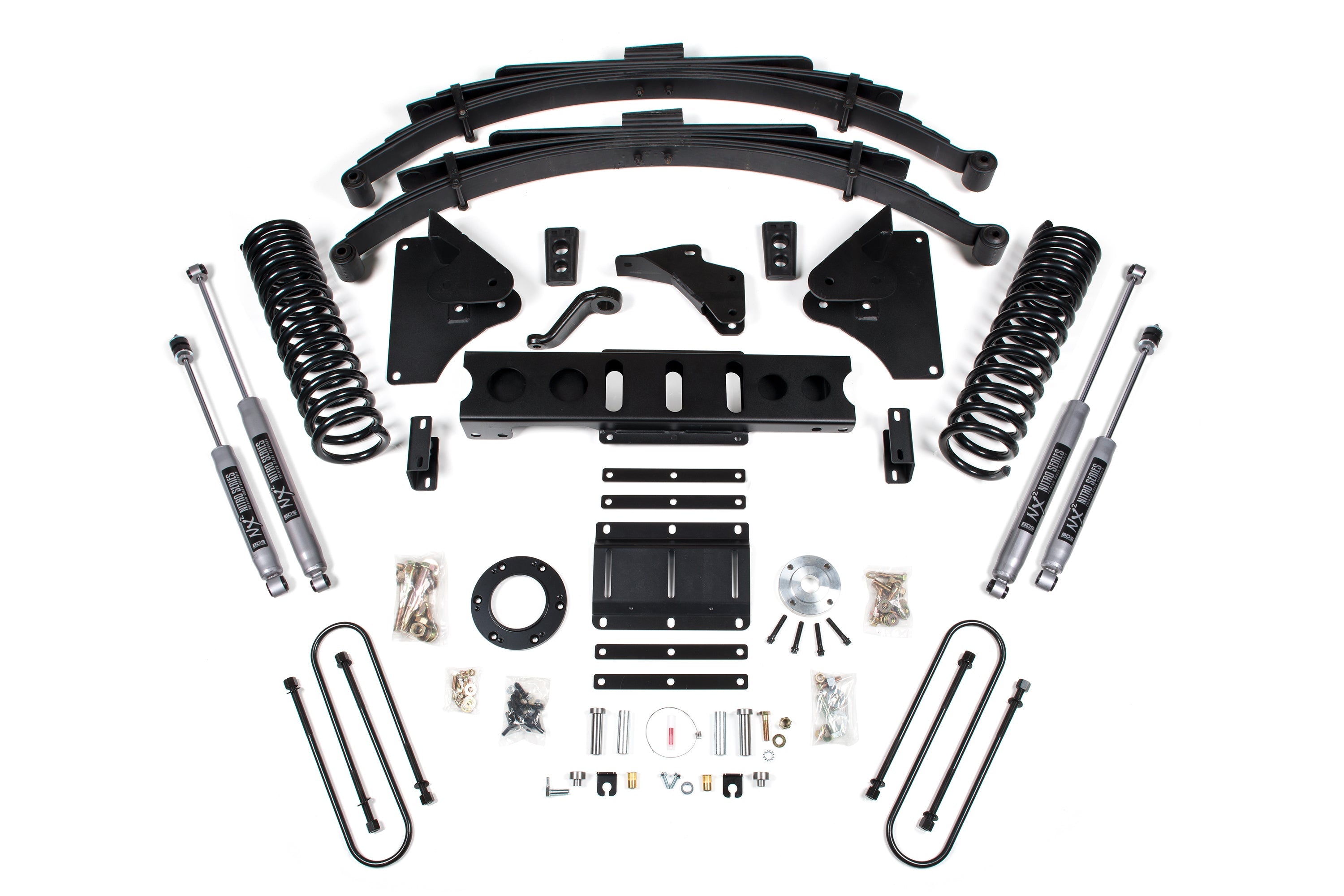 6 Inch Lift Kit Ram 3500 13-18 4WD Diesel Leaf Springs 6 Bolt BDS Suspension