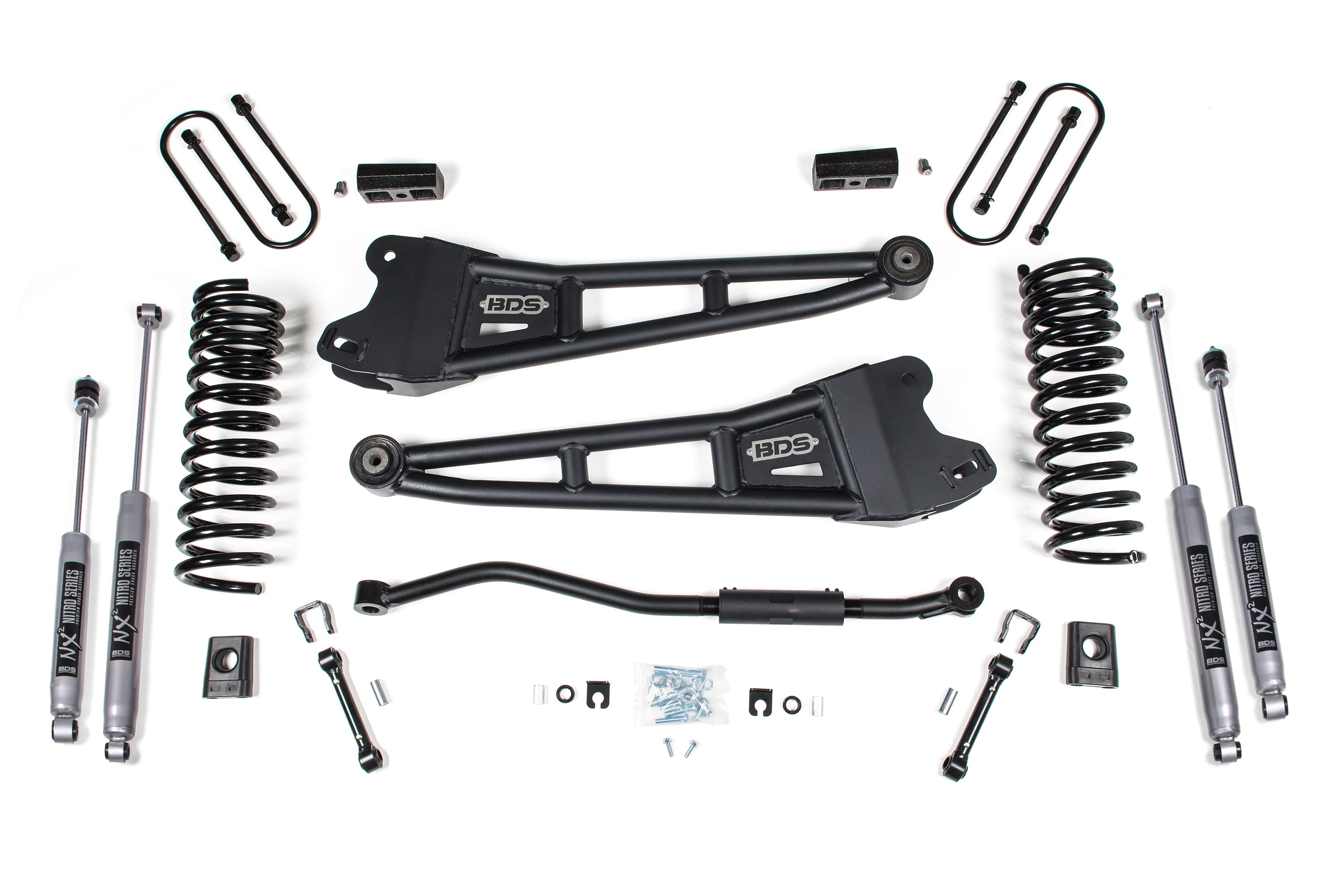 3 Inch Lift Kit w/ Radius Arm Ram 3500 13-18 4WD Diesel BDS Suspension