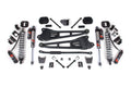 14-18/ 2025-2026 Ram 2500 4WD 3 Inch Radius Arm Suspension Lift Kit, 1.25 Inch Rear, Coil Spacer, Diesel - Fox 2.5 Performance Elite Series C/O Front, Fox 2.5 Performance Elite Series Rear BDS Suspension