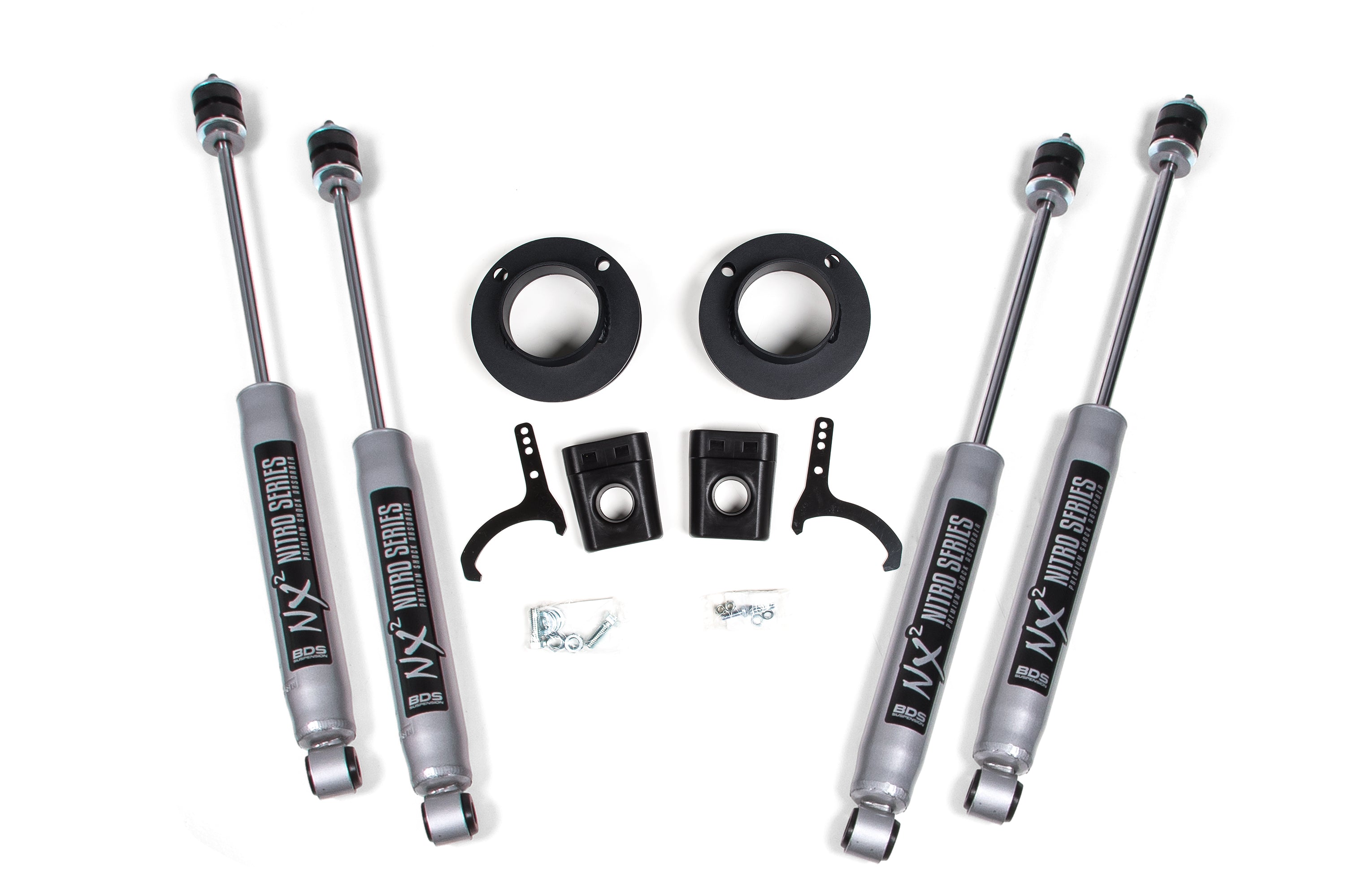 2 Inch Leveling Kit Ram 2500 w/ Rear Air Ride 14-24 4WD BDS Suspension