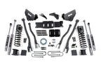6 Inch Lift Kit w/ 4-Link Ram 3500 w/ Rear Air Ride 13-18 4WD Diesel 8 Bolt Indexing Ring BDS Suspension