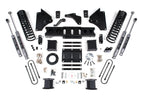 5.5 Inch Lift Kit Ram 3500 w/ Rear Air Ride 13-18 4WD Gas BDS Suspension