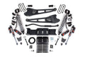 19-24 Ram 3500 4WD 3 Inch Radius Arm Suspension Lift Kit, 2 Inch Rear, Block w/Overload, 6 Bolt Diesel - Fox 2.5 Performance Elite Series C/O Front, Fox 2.5 Performance Elite Series Rear BDS Suspension