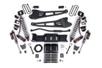 19-24 Ram 3500 4WD 3 Inch Radius Arm Suspension Lift Kit, 2 Inch Rear, Block w/Overload, 6 Bolt Diesel - Fox 2.5 Performance Elite Series C/O Front, Fox 2.5 Performance Elite Series Rear BDS Suspension