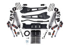 19-24 Ram 3500 4WD 3 Inch Radius Arm Suspension Lift Kit, 2 Inch Rear, Block w/Overload, 6 Bolt Diesel - Fox 2.5 Performance Elite Series C/O Front, FOX 2.0 Front Bump, Fox 2.5 Performance Elite Series Rear BDS Suspension